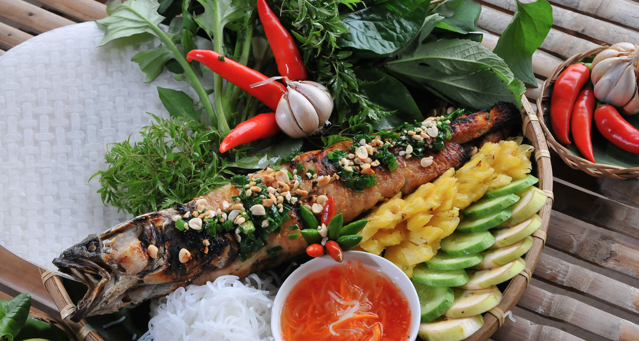 Cá lóc nướng trui